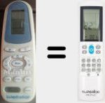 Universal remote control Aircoplus (42530)