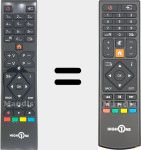 Original remote control RC39170 (23764271)