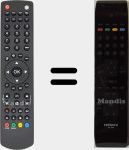 Original remote control RC 3900 (20474367)