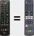 Universal remote control Universal TV LG