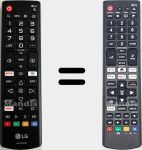 Universal remote control Universal TV LG