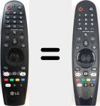 Universal remote control Universal TV LG BT