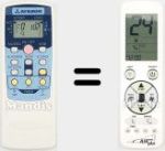 Universal remote control Unitronic Air
