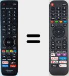 Universal remote control Universal TV Hisense