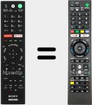Universal remote control Universal TV Sony