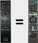 Universal remote control Universal TV Sony