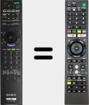 Universal remote control Universal TV Sony