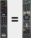 Universal remote control Universal TV Sony
