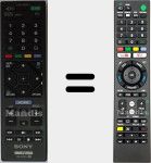 Universal remote control Universal TV Sony