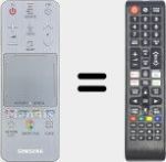 Universal remote control Universal TV Samsung