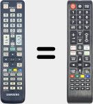 Universal remote control Universal TV Samsung