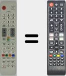 Universal remote control Universal TV Samsung