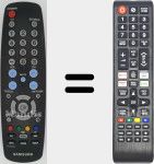Universal remote control Universal TV Samsung