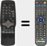 Replacement remote control for 07660BM360