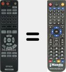 Replacement remote control for EH-TW6000W (1557492)