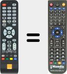 Replacement remote control for RC1994508/01B (313923826431)
