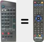 Replacement remote control for 451-2