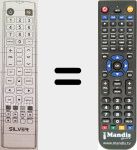 Replacement remote control for IP-LE 32 (Version 3)