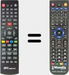 Replacement remote control for 905X