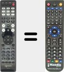 Replacement remote control for RC-1174 (963307101290S)