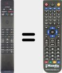 Replacement remote control for 398GM10BEPHN0020SY (996592007461)