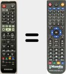 Replacement remote control for TM1251 (AH59-02405A)