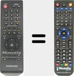 Replacement remote control for 00071H (AK5900071H)