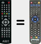 Replacement remote control for MW19LA