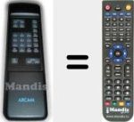 Replacement remote control for Alpha5-6CD