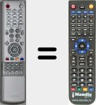 Replacement remote control for BN59-00489B