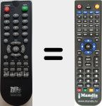 Replacement remote control for Easy Sound