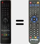 Replacement remote control for RC061