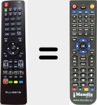 Replacement remote control for RC065