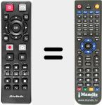 Replacement remote control for C-281