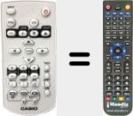 Replacement remote control for YT-130