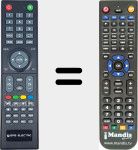 Replacement remote control for E32SM510