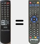 Replacement remote control for AS-170RU