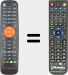 Replacement remote control for GTMEDIA003