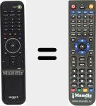 Replacement remote control for NR205