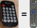 Replacement remote control for IP915