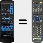 Replacement remote control for RCR0614 (A70146505)