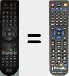 Replacement remote control for TLXR1955