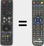 Replacement remote control for MI-BN5900531A