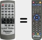 Replacement remote control for N2QAGB000015