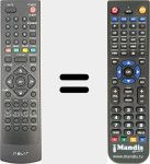 Replacement remote control for NVR7800TT10