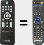 Replacement remote control for RC2022401/01 (996510006838)
