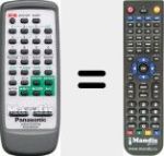 Replacement remote control for N2QAGB000004