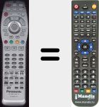 Replacement remote control for N2QAKB000019