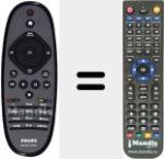 Replacement remote control for 996510032449