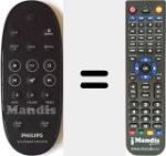 Replacement remote control for Soundbar Speaker (996580000939)